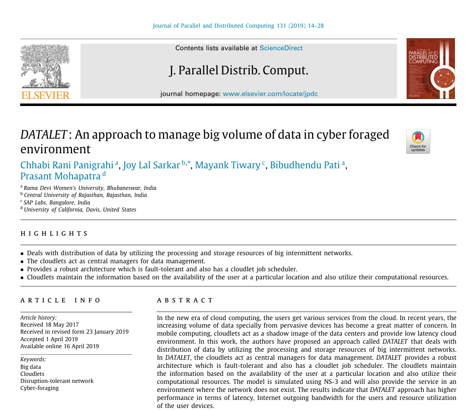 Datalet Research Paper